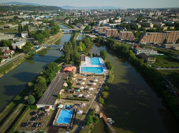 Kúpalisko Ryba Anička.  (zdroj: Mesto Košice)