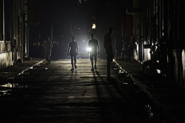Blackout v Havane.