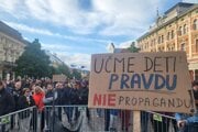 Protest v Košiciach 8. mája.  