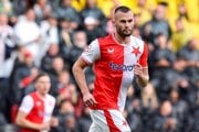 Erik Prekop v drese Slavie