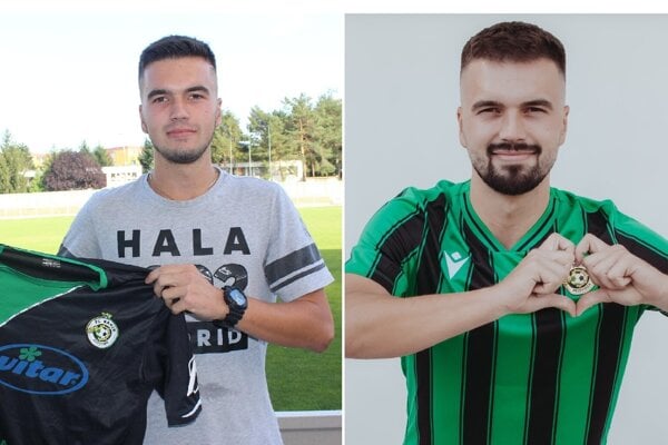 Andrej Koryťáko ako 19-ročný (vľavo) a 25-ročný.