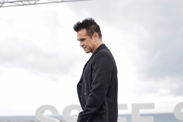 Colin Farrell v San Sebastiáne.