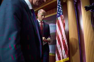 Líder republikánov v Senáte John Thune.