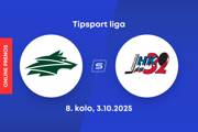 Vlci Žilina - Hk 32 Liptovský Mikuláš: ONLINE prenos z 8. kola Tipsport ligy.