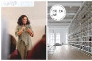 Iveta Hurná a ocenený interiér krajskej knižnice.