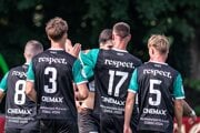 Futbalisti OFK Dynamo Malženice.