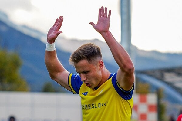 Tobiáš Diviš, ktorý donedávna pôsobil v Liptovskom Mikuláši, strelil svojmu bývalému klubu gól na 1:0.