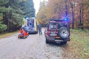 Zraneného odviezli do martinskej nemocnice.