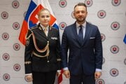 Jana Maškarová a minister vnútra Matúš Šutaj Eštok.
