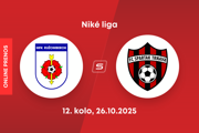 MFK Ružomberok - FC Spartak Trnava: ONLINE prenos zo zápasu 12. kola Niké ligy.