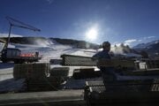 Talianske lyžiarske stredisko Bormio.