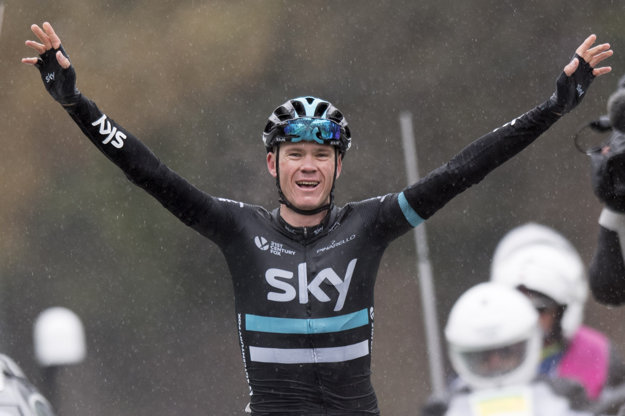 Po pretekoch Herald Sun Tour a Okolo Romandie zaznamenal Chris Froome tretie etapové víťazstvo v tomto roku.