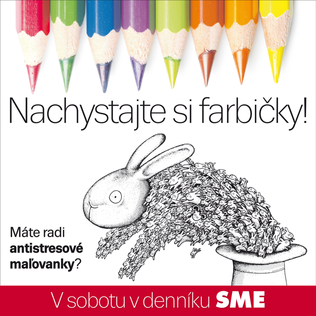 Antistresové maľovanky v denníku SME. (zdroj: iGG)