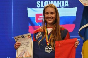 Úspešná juniorka. K. Lišková.