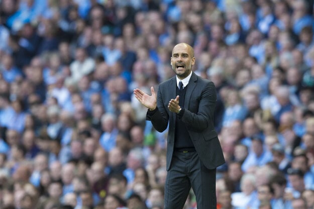 Pep Guardiola sa s Manchesterom City v Lige Majstrov predstaví premiérovo.