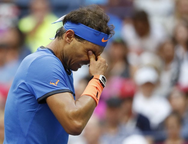 Rafael Nadal po vypadnutí z US Open.