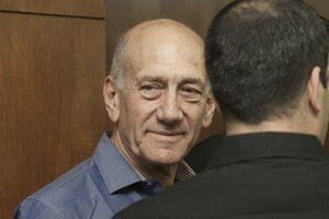 Ehud Olmert.