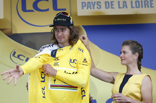 Na tohtoročnej Tour de France sa Peter Sagan premiérovo v kariére obliekol aj do žltého dresu.