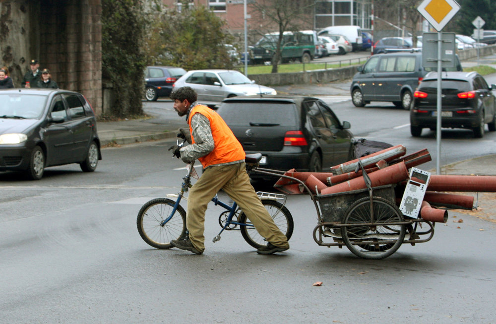 Cesta do zberných surovín.
10.11.2016, Banská Bystrica