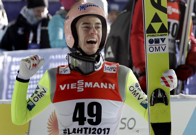 Stefan Kraft vybojoval pre Rakúsko šieste zlato zo svetových šampionátov.