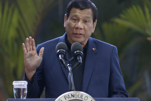 Filipínsky prezident Rodrigo Duterte.