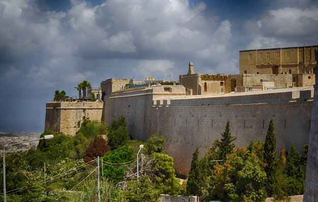 Mesto Mdina na ostrove Malta.