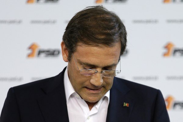 Portugalský premiér Pedro Passos Coelho.