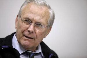 Donald Rumsfeld.