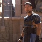 Russell Crowe vo filme Gladiátor.