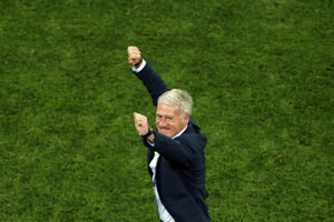 Tréner Francúzska Didier Deschamps.