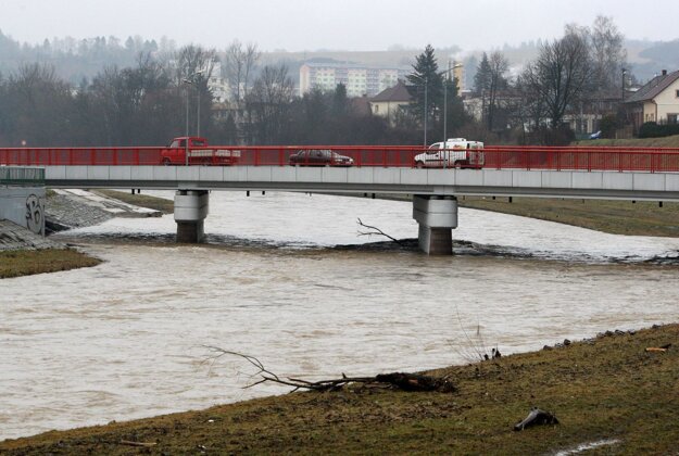 Pohľad na Hron dnes.