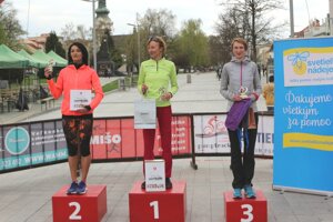Tri najlepšie v kategórii žien nad 40 rokov