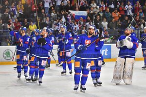 Hokejisti slovenskej reprezentácie.