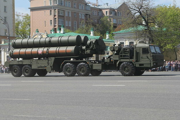 Systém protivzdušnej obrany S-400.