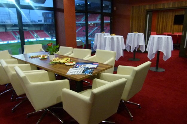 Prezidentský Sky box.