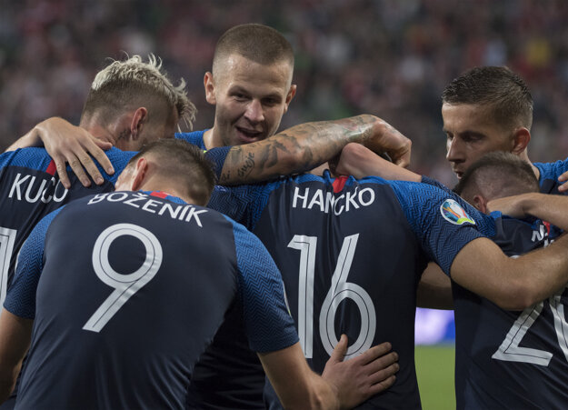 Slovenskí futbalisti.