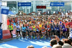 Štart jedného z predošlých ročníkov maratónu.