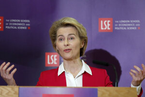 Predsedníčka Európskej komisie Ursula von der Leyenová.