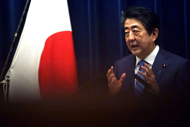 Japonský premiér Šinzo Abe.