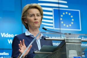 Predsedníčka Európskej komisie Ursula von der Leyenová.