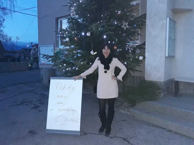 Zuzana Valocká, starostka Žabokriek.