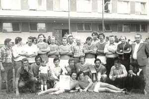Futbalisti v roku 1980.