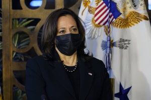 Viceprezidentka USA Kamala Harrisová.