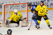 Roman Petrík v bráne Detvy.