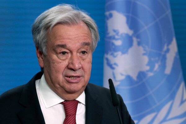 Šéf OSN António Guterres.