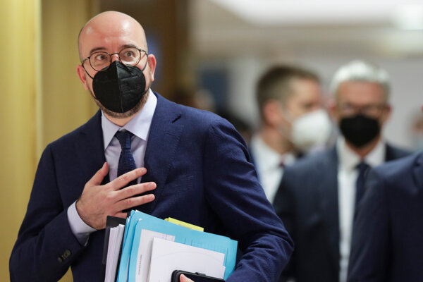 Predseda Európskej rady Charles Michel.