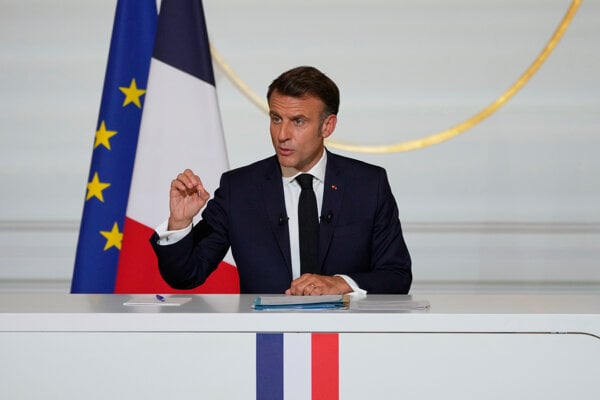 Francúzsky prezident Emmanuel Macron.
