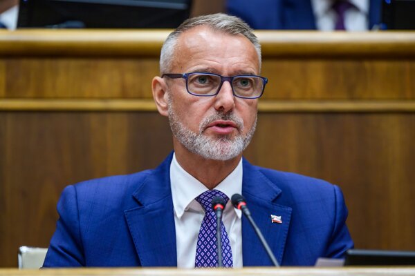 Richard Raši, predseda Národnej rady SR. 