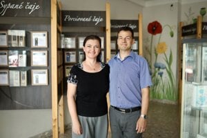 Jana a Martin Valigurskí zo spoločnosti Fytopharma.