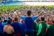Oslavy titulu ŠK Slovan Bratislava.